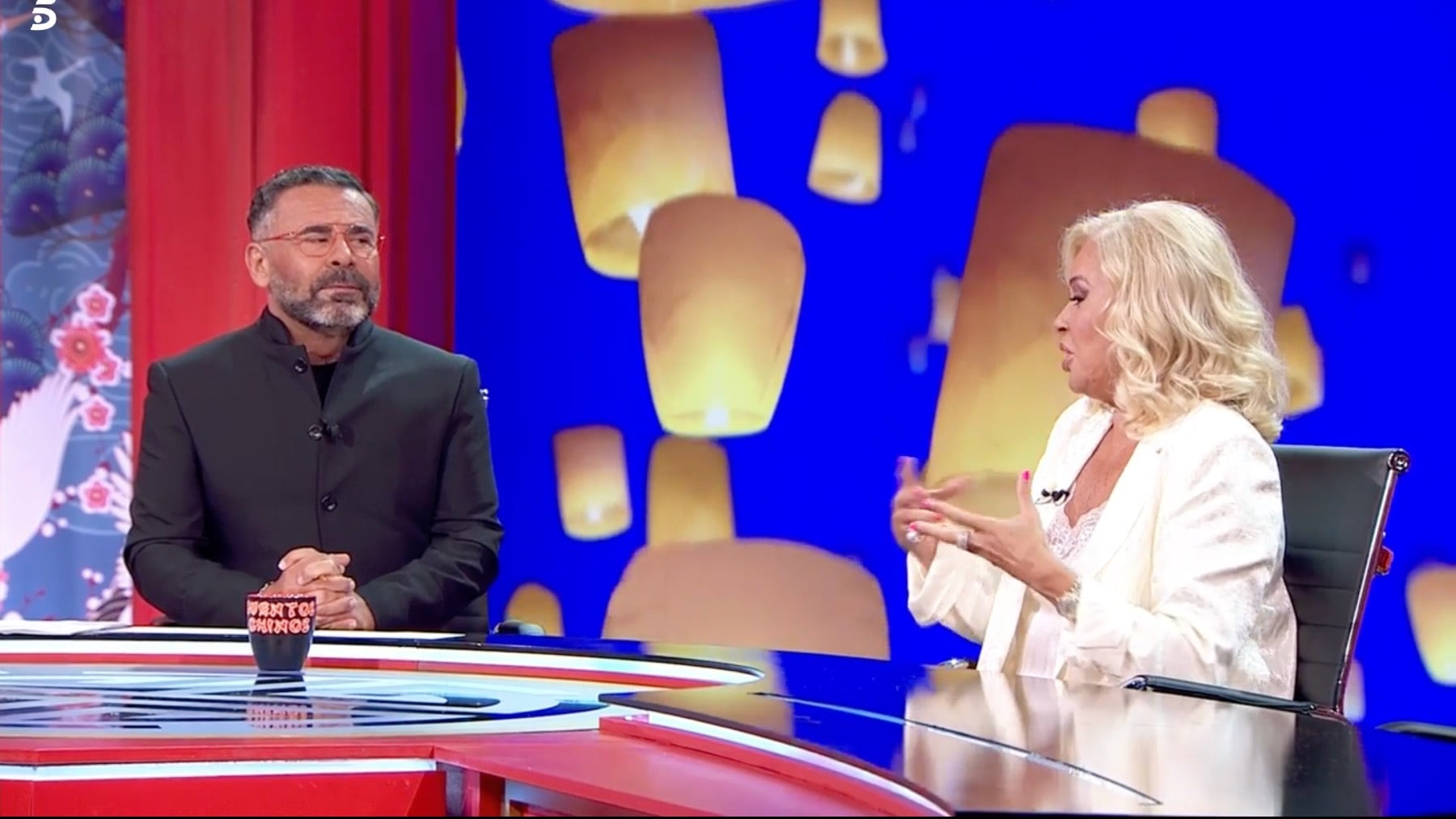 B&aacute;rbara Rey en el programa 'Cuentos chinos'/ Mediaset 