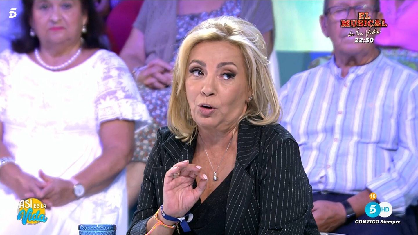 Carmen Borrego en 'Así es la vida' / Telecinco