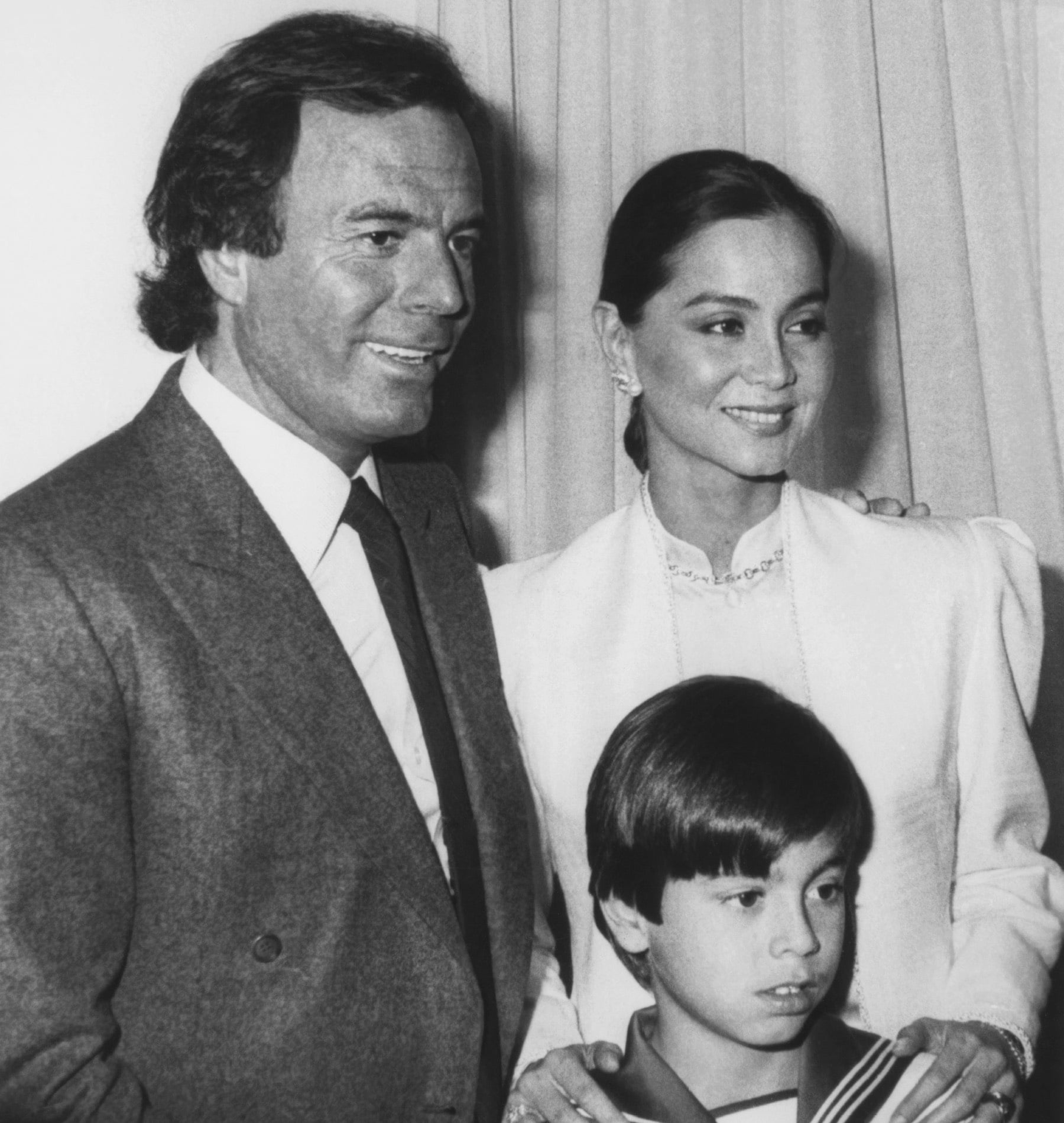 Julio Iglesias, Isabel Preysler, Enrique Iglesias