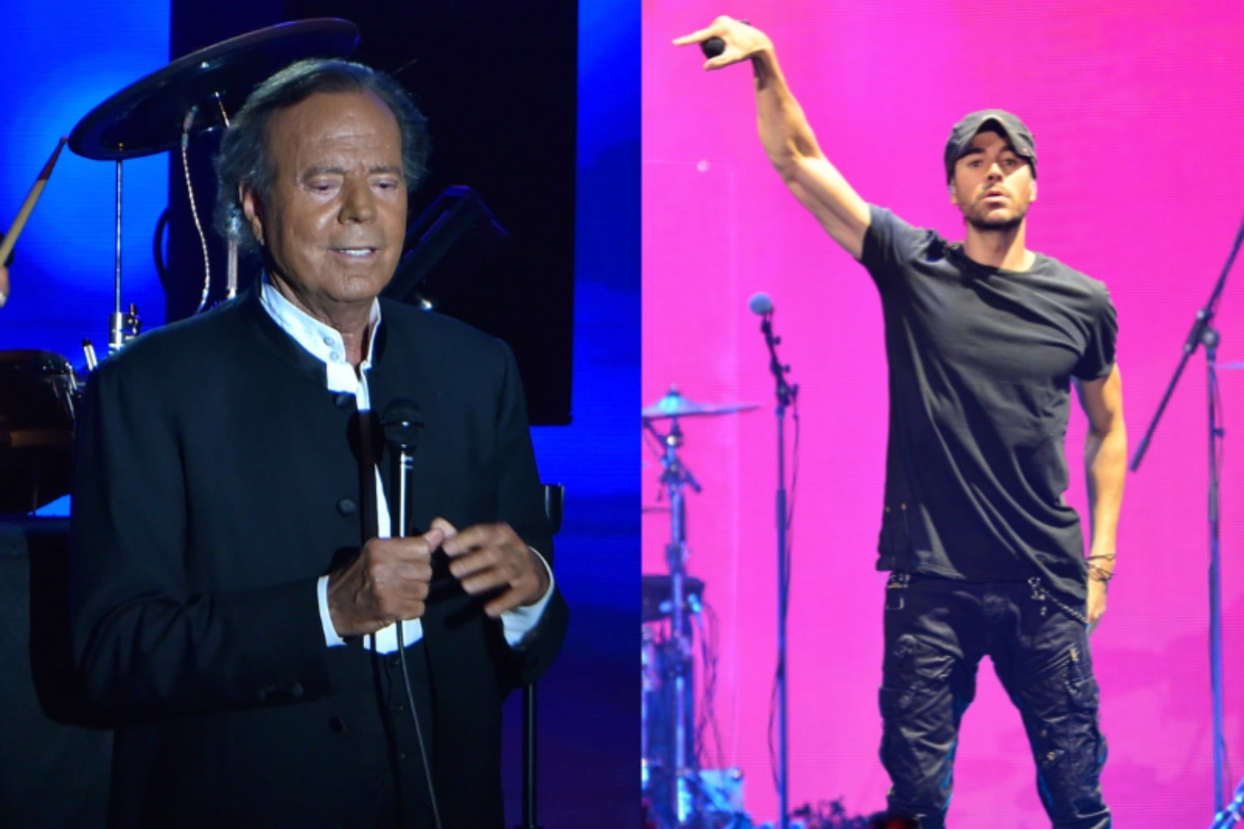 Julio Iglesias, Enrique Iglesias