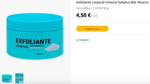El exfoliante de Mercadona / Mercadona 