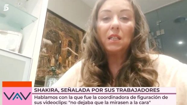Ex trabajadora critica la actitud de Shakira / Telecinco
