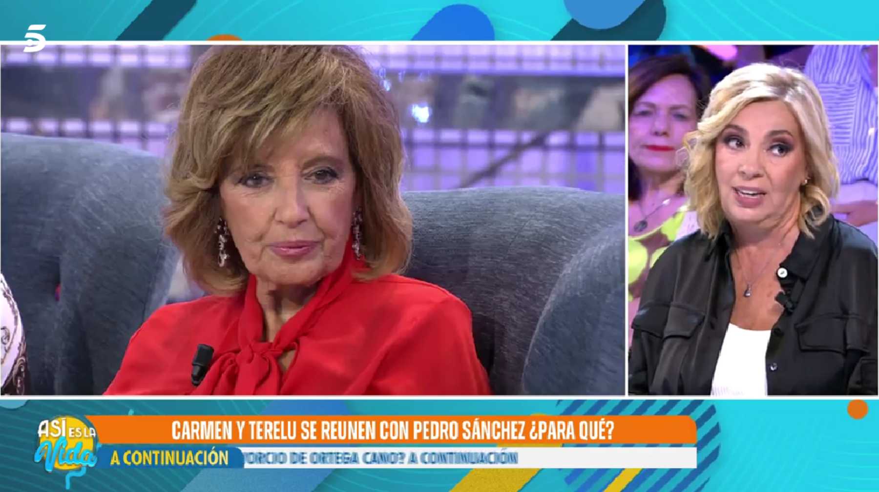 Carmen Borrego en 'As&iacute; es la vida' / Telecinco
