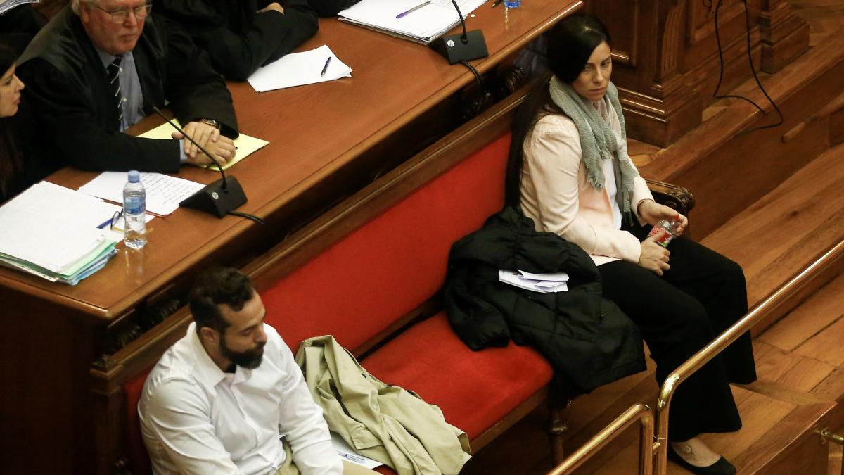 Rosa Peral y Albert López, en el juicio por el crimen de la Guardia Urbana