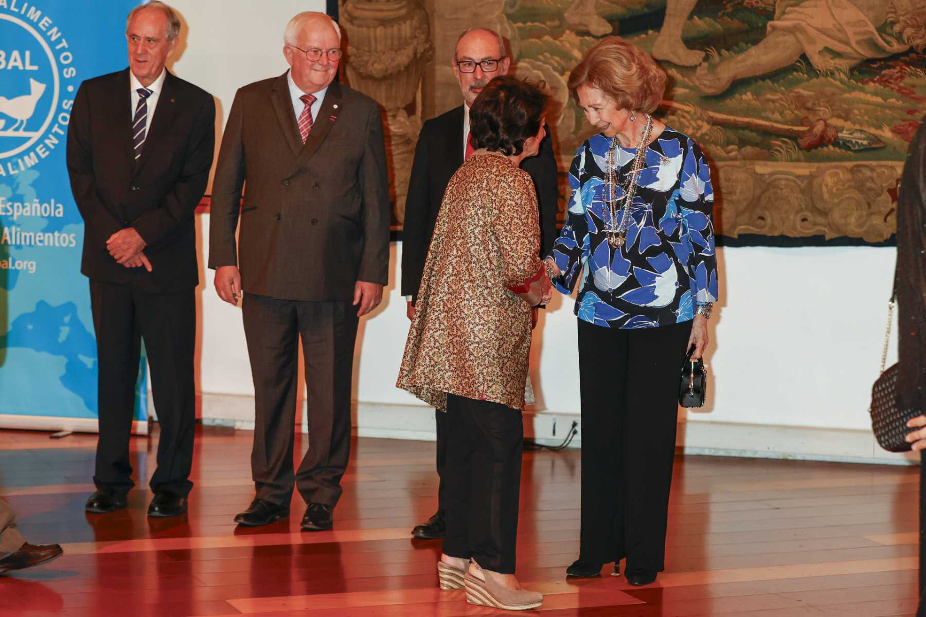Do&ntilde;a Sof&iacute;a en un acto oficial en Madrid / Gtres