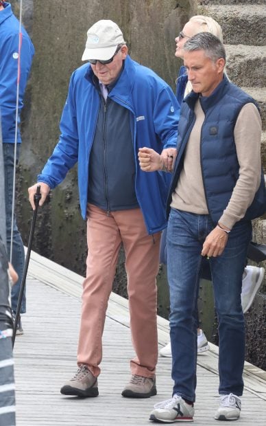 El rey Juan Carlos I en Sangenjo / Gtres