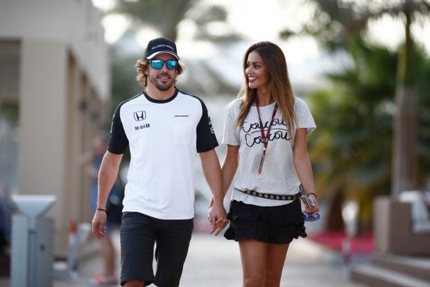 Lara Álvarez, Fernando Alonso,