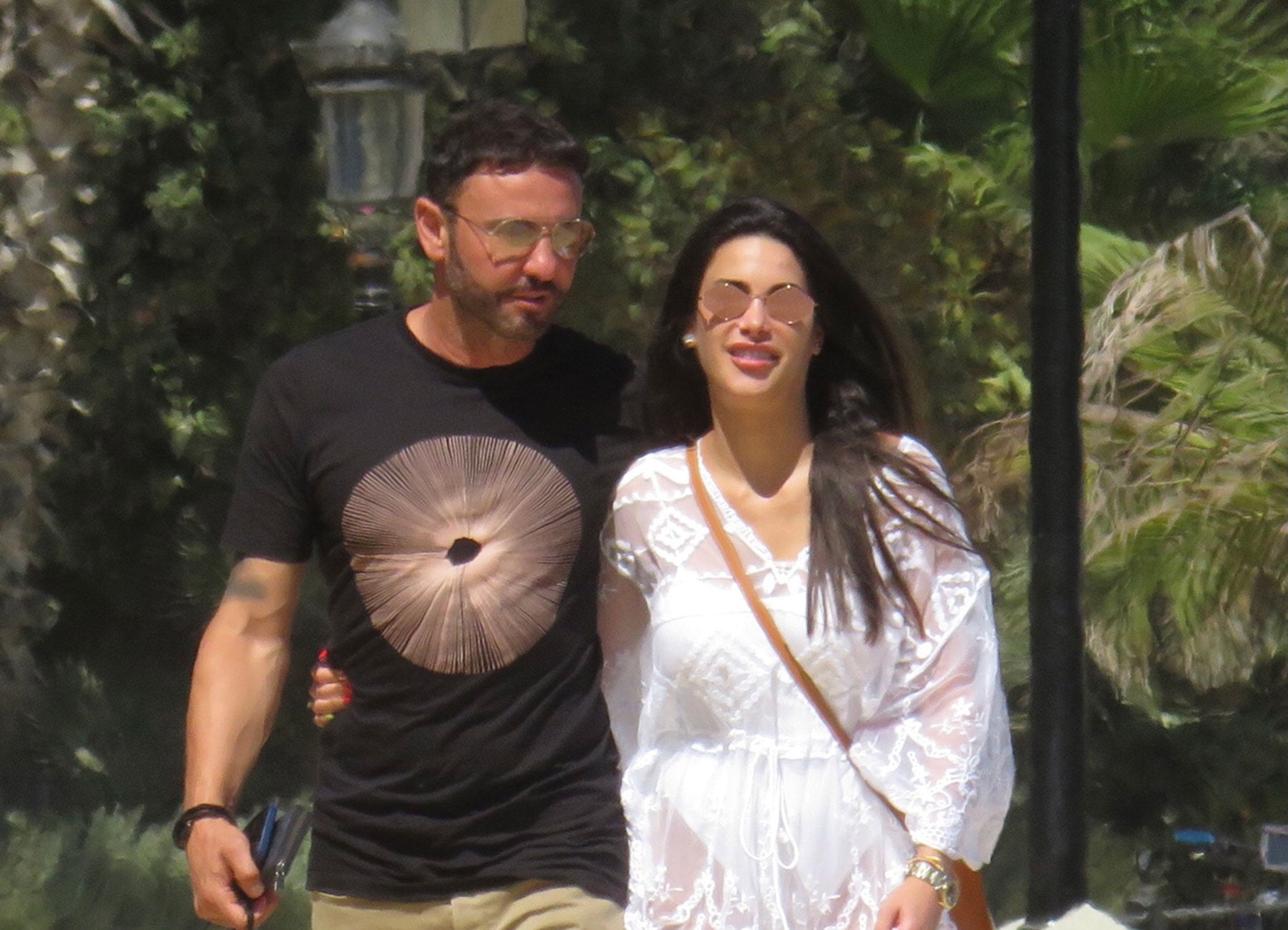 Carla Barber junto a Joseph, padre de sus dos hijos / Gtres