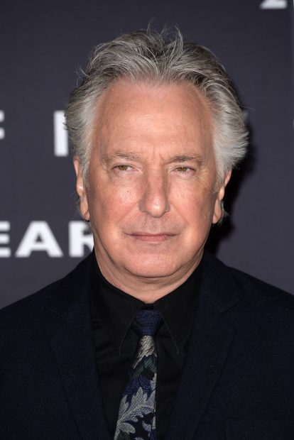 El actor Alan Rickman en un photocall / Gtres