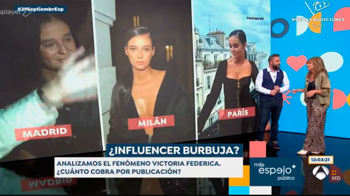 Jos&eacute; Noblejas, junto a Gema L&oacute;pez, en 'Espejo P&uacute;blico' 