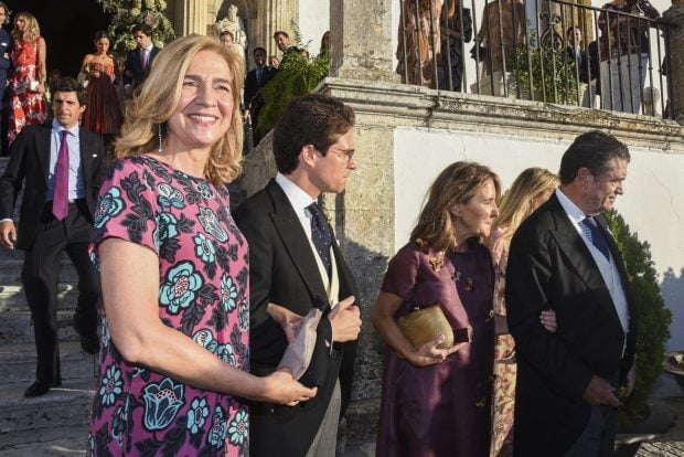 Cristina de Borb&oacute;n con Borja Prado / GTRES
