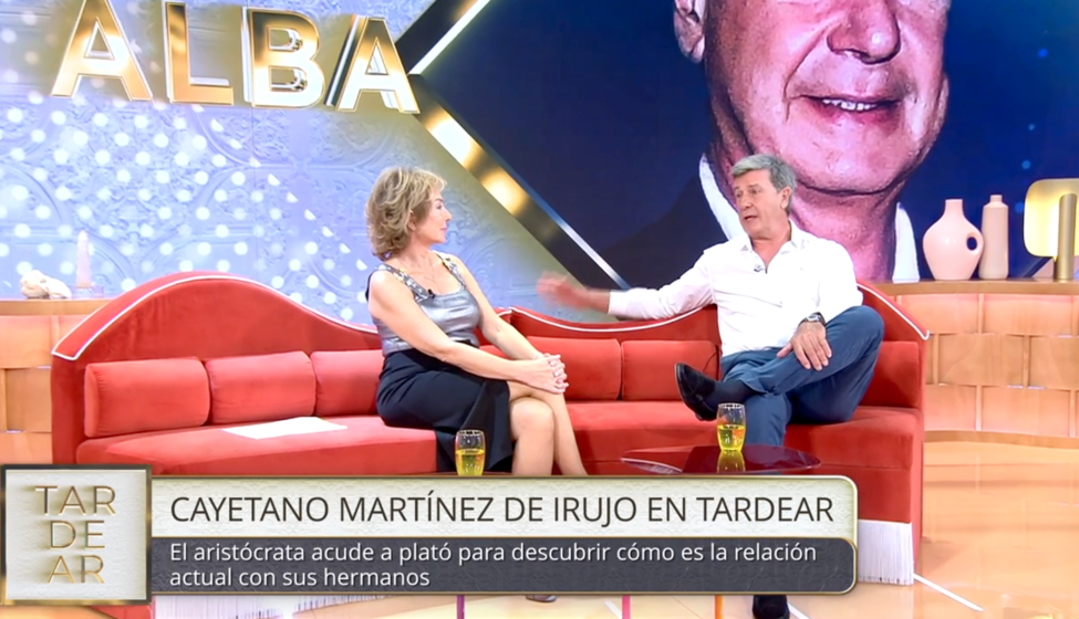 Cayetano Martínez de Irujo y Ana Rosa Quintana