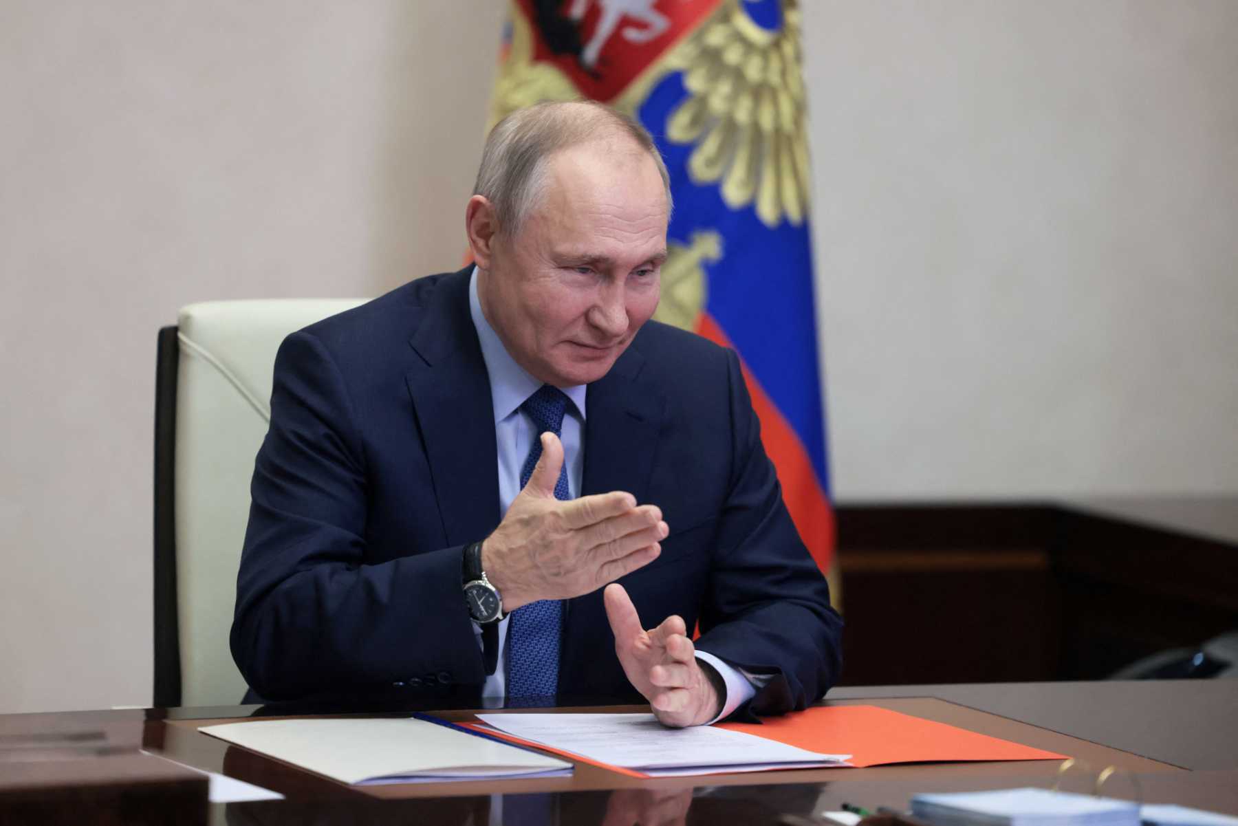 Vladimir Putin en un encuentro oficial en Mosc&uacute; / Gtres