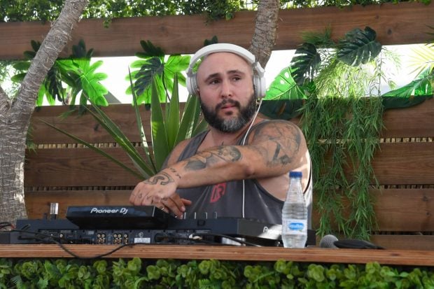 Kiko Rivera en una sesi&oacute;n de Dj/ Gtres