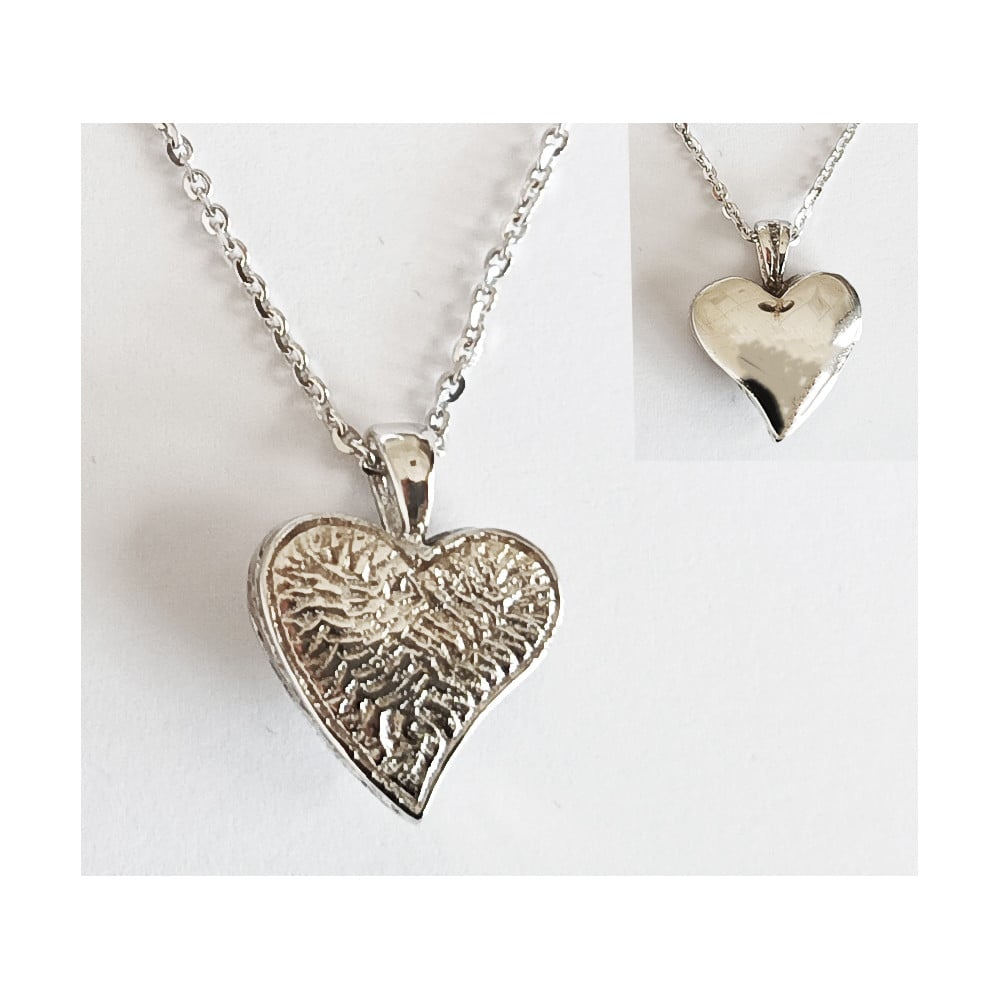 Colgante corazón de acero para cenizas / SFM