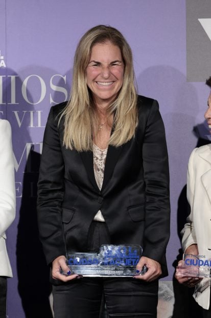 Arantxa S&aacute;nchez Vicario recoge un premio / Gtres