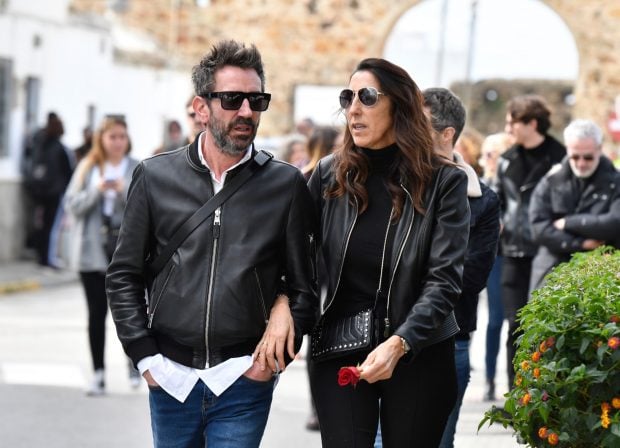 Paz Padilla y David Valldeperas en C&aacute;diz/ Gtres