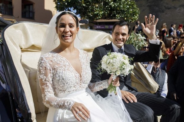 Carlolina boda y &Aacute;lez Lopera / GTRES