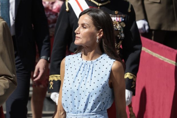 La Reina Letizia en la jura de bandera / GTRES