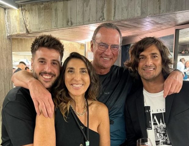 Bert&iacute;n Osborne con Paz Padilla / Instagram