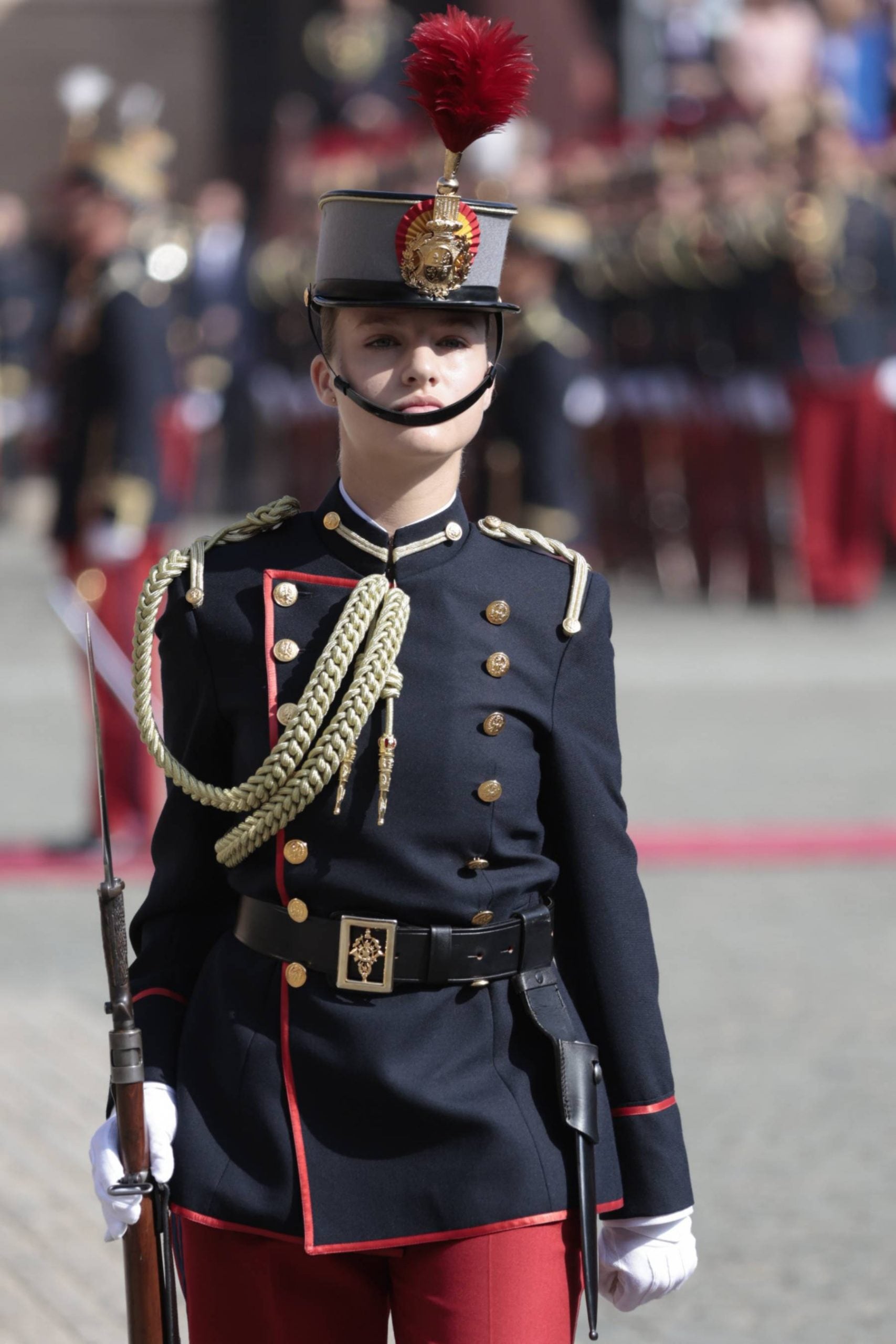 La princesa Leonor el d&iacute;a de su jura de bandera / Gtres