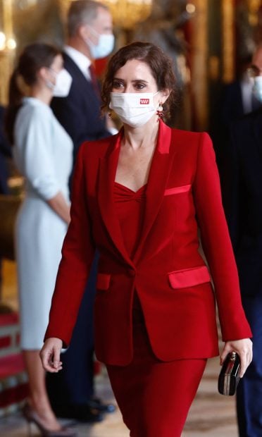 Isabel D&iacute;az Ayuso durante el D&iacute;a de la Hispanidad de 2021 / Gtres