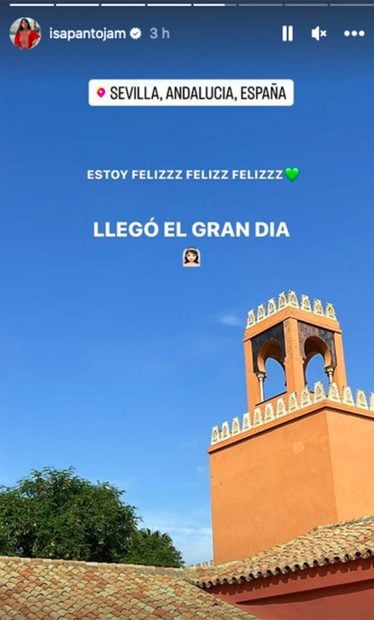 Isa Pantoja se da el 's&iacute;, quiero' este viernes con Asraf Beno / Redes sociales