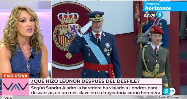 Viaje princesa Leonor