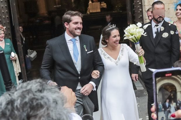 Louis Nicolas Cr&eacute;py durante su boda / GTRES