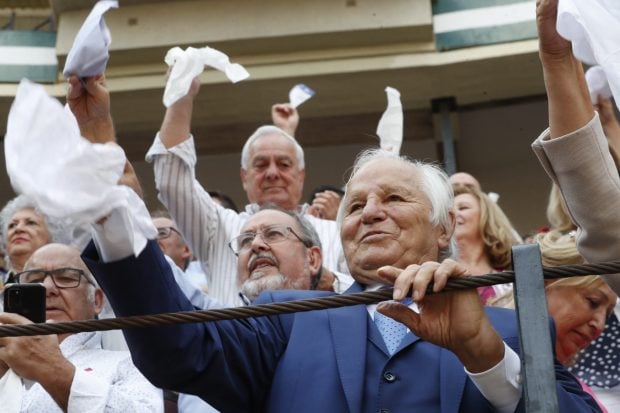 Manuel Ben&iacute;tez en la plaza de Ja&eacute;n / GTRES