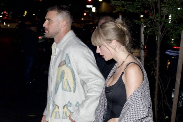 Taylor Swift y Travis Kelce en Nueva York/ Gtres