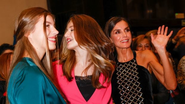 Leonor, Sof&iacute;a y Letizia en una imagen de archivo / Gtres