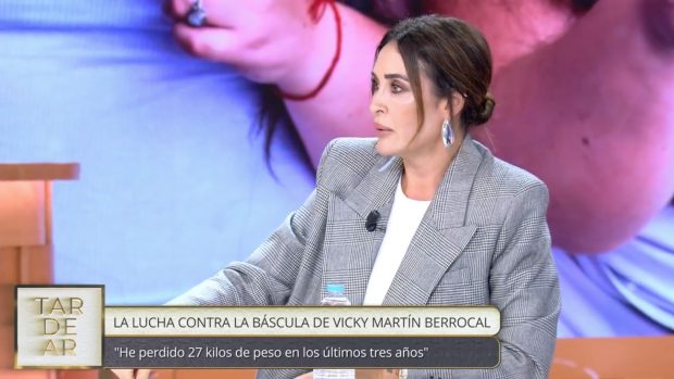 Vicky Mart&iacute;n Berrocal en el plat&oacute; de 'TardeAR'/ Mediaset 