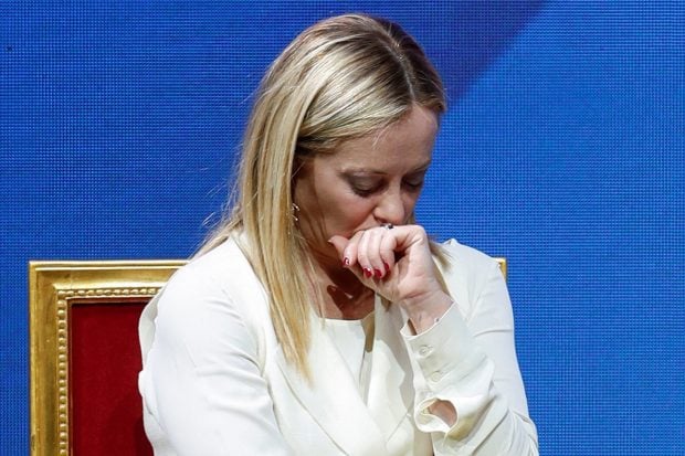 Giorgia Meloni separaci&oacute;n