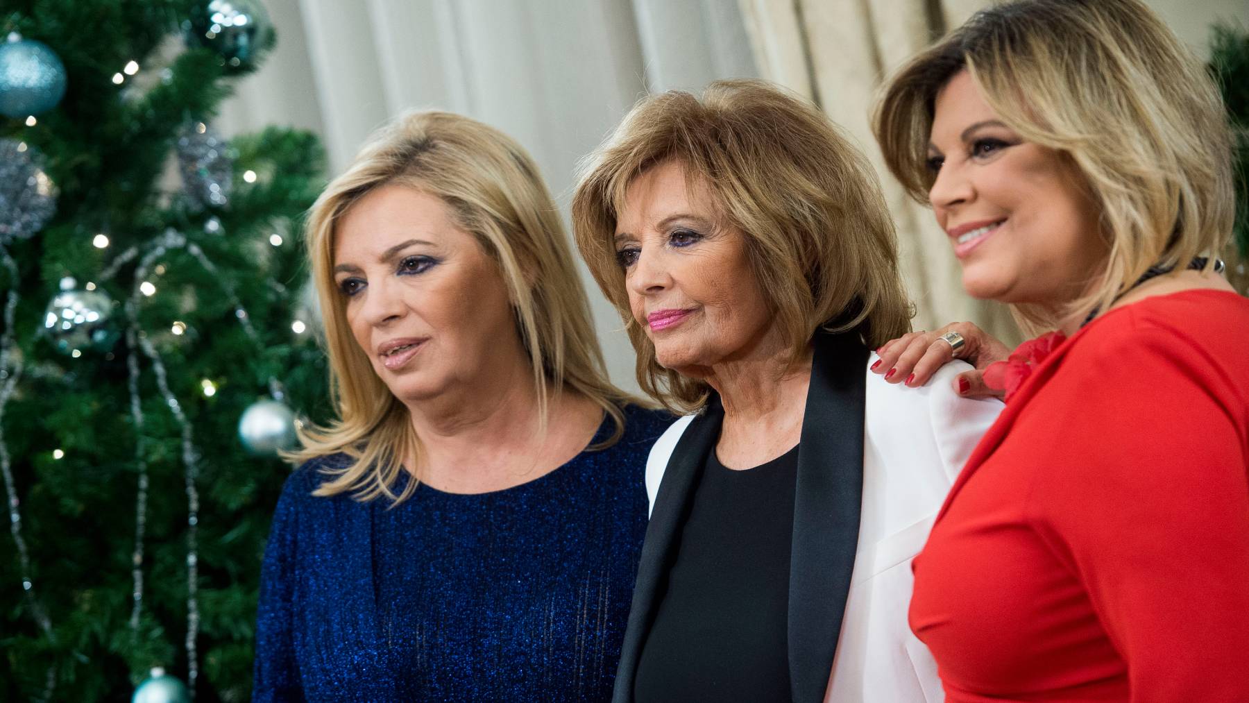 María Teresa Campos junto a sus dos hijas / Gtres