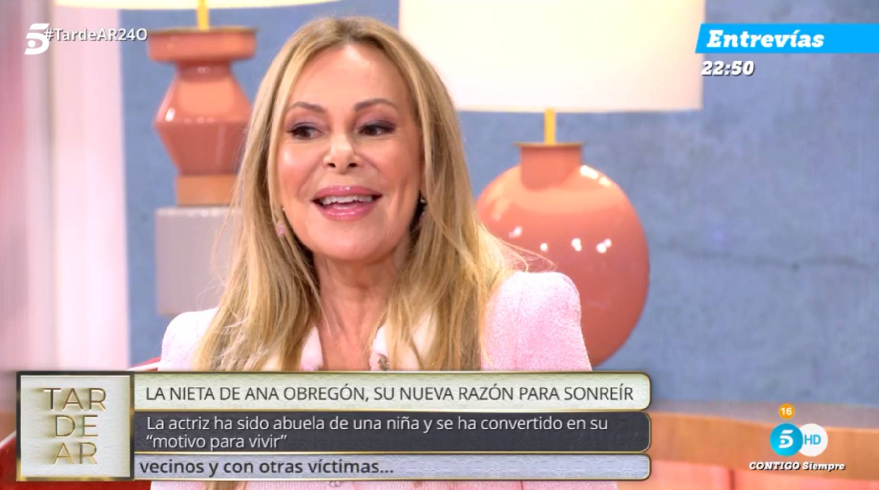 Ana Obregón TardeAR, Ana Obregón hijo, Ana Obregón y Ana Sandra,