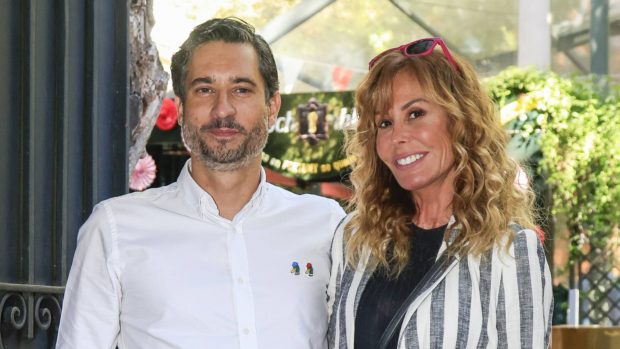 Lara Dibildos y C&aacute;ndido Conde-Pumpido en Madrid / Gtres
