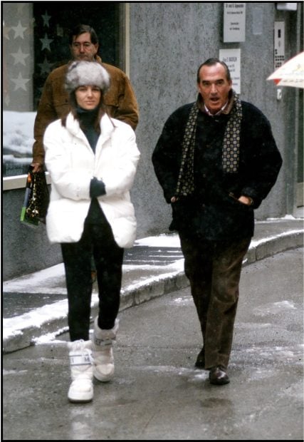Fernando Fernández Tapias Mar Flores, mujer de Fernández Tapias,