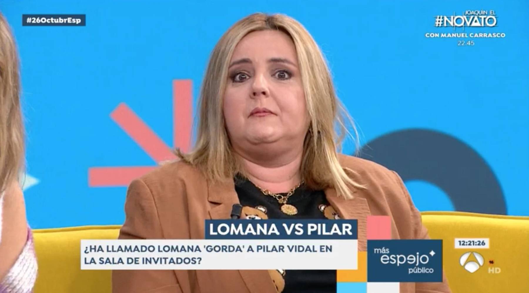 Carmen Lomana y Pilar Vidal en 'Espejo Público'