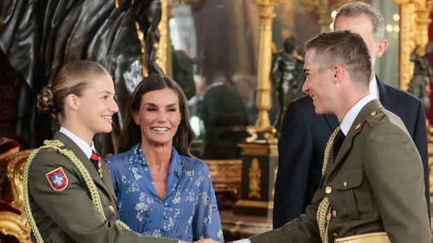 Princesa Leonor compa&ntilde;eros academia militar, Princesa Leonor compa&ntilde;eros Zaragoza, Princesa Leonor vida militar,