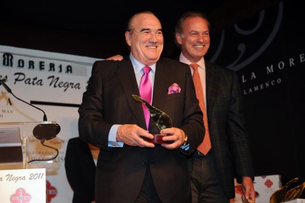 Fernando Fern&aacute;ndez Tapias en los premios personajes Pata Negra/ Gtres