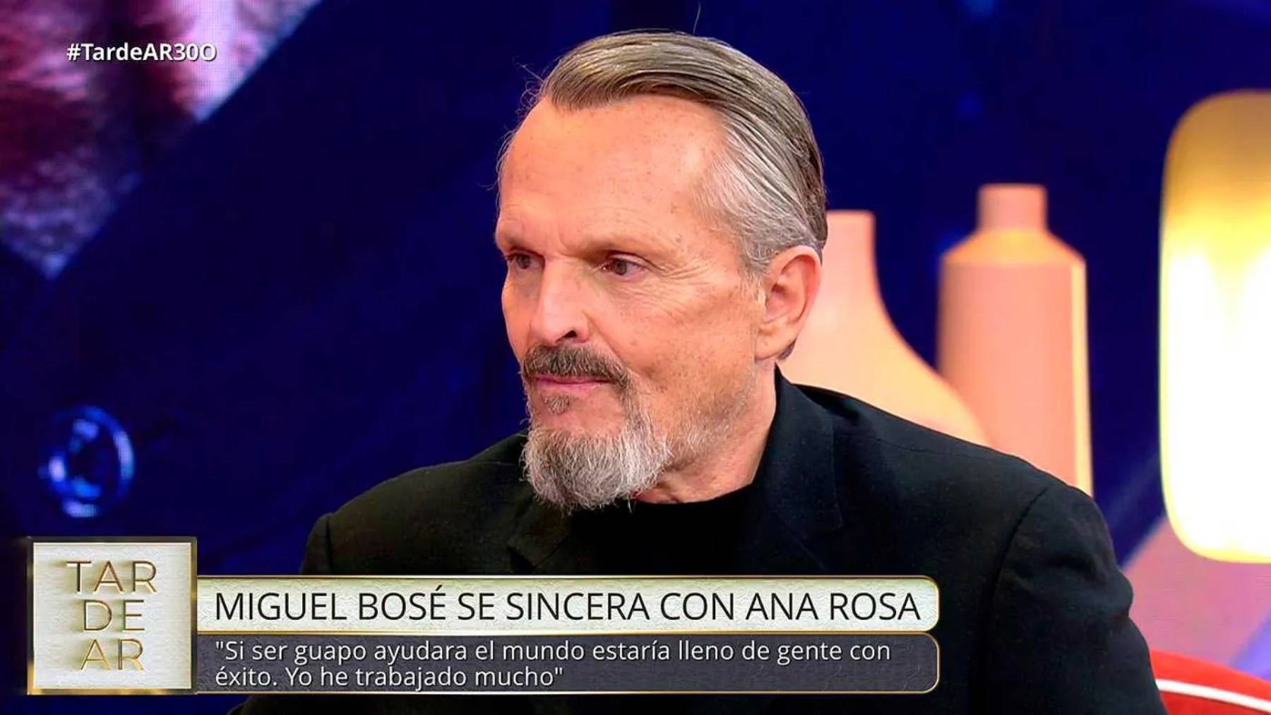 Miguel Bosé, Miguel Bosé Ana Rosa, Miguel Bosé edad