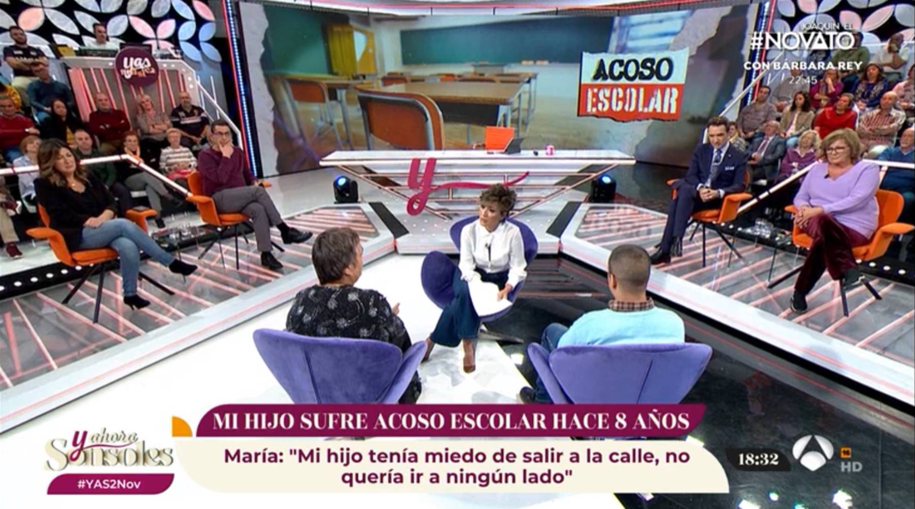 Sonsoles Ónega en el plató de 'Y ahora Sonsoles' / Antena 3