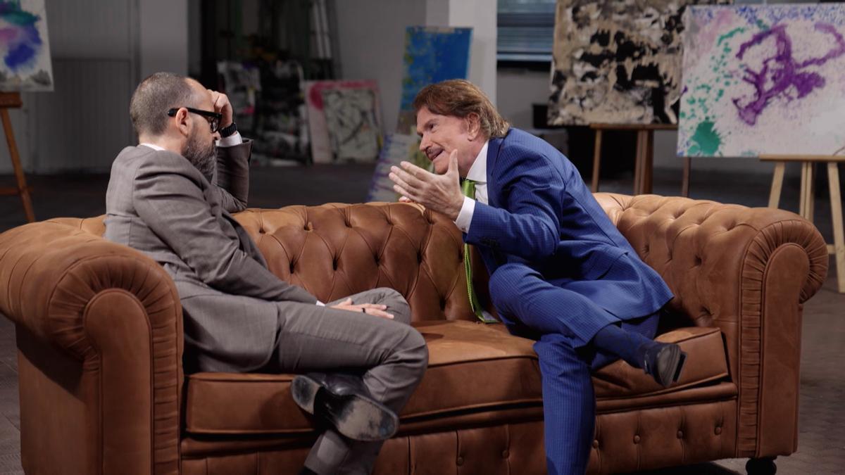 Bigote Arrocet y Risto Mejide