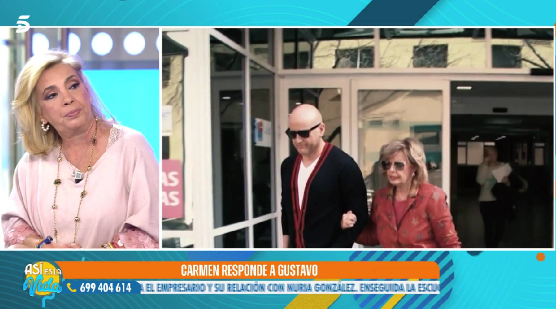 Carmen Borrego y Gustavo Guillermo, Carmen Borrego, Gustavo GH VIP 8 