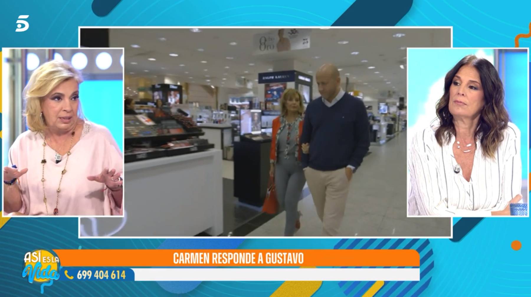 Carmen Borrego y Gustavo Guillermo, Carmen Borrego, Gustavo GH VIP 8 
