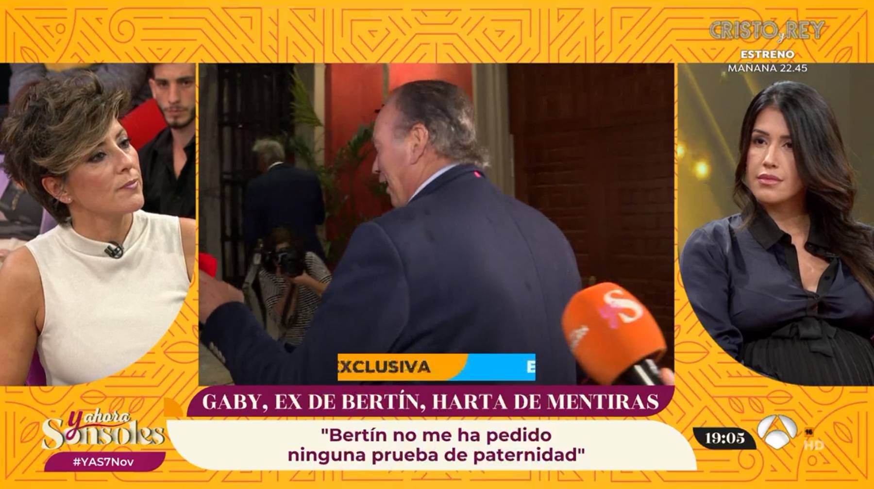 Gabriela Guill&eacute;n embarazo, Gabriela Guill&eacute;n y Bert&iacute;n Osborne, hijos Bert&iacute;n Osborne