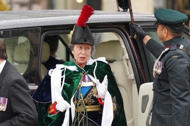 Princesa Ana coronaci&oacute;n