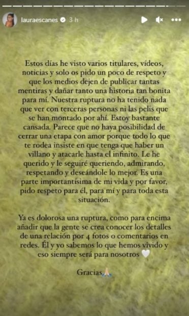 Laura Escanes ruptura Alvaro de Luna, Laura Escanes rompe Alvaro de Luna, Laura Escanes infiel Alvaro de Luna