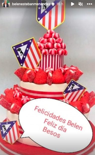 Tarta de cumplea&ntilde;os de Bel&eacute;n Esteban, Bel&eacute;n Esteban, cumplea&ntilde;os Bel&eacute;n Esteban